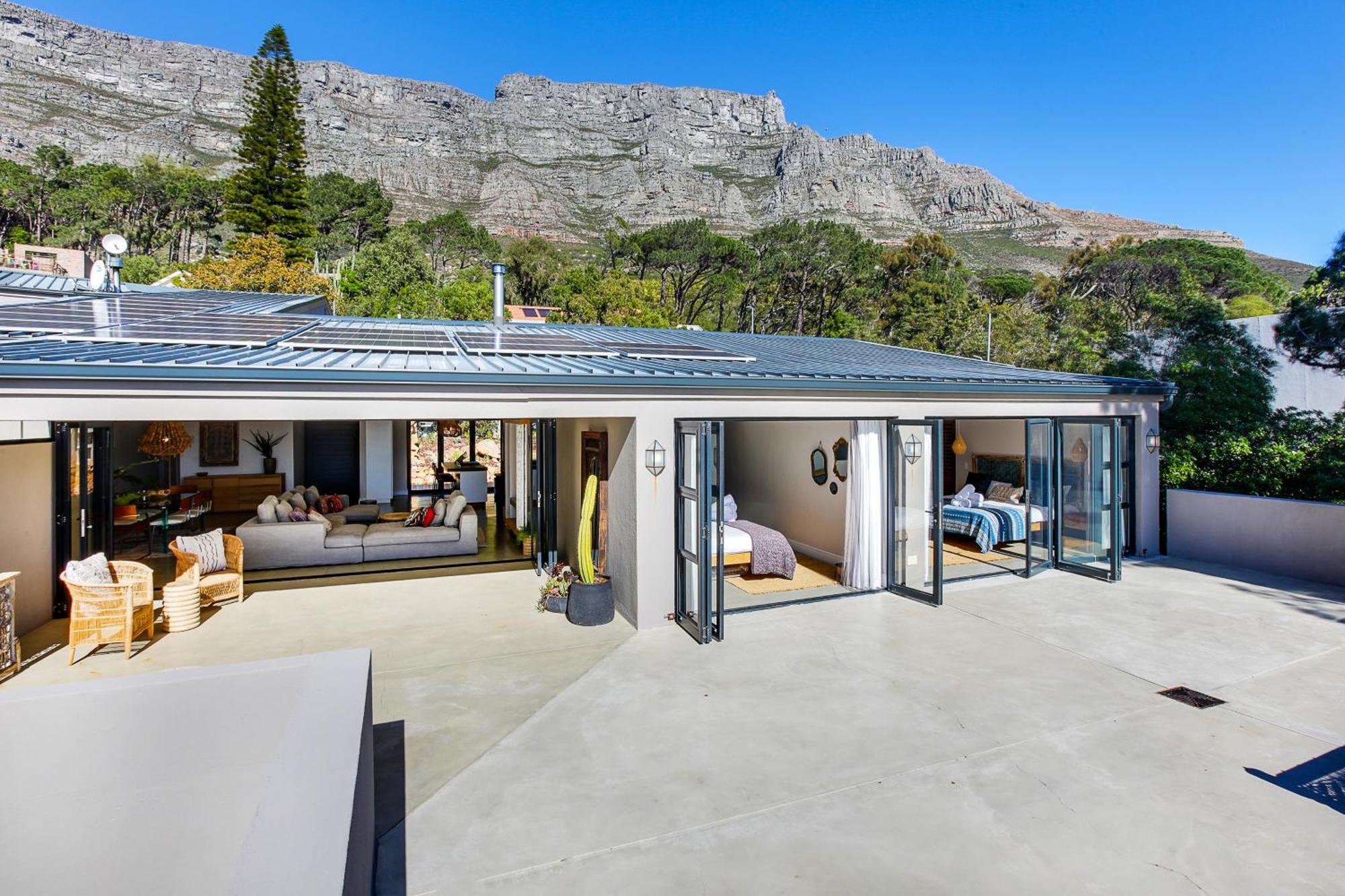 Solar-Powered Mountain Retreat With Natural Pool Cape Town Exterior photo